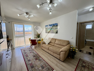 Apartament 2 camere mobilat, constructie noua, boxa - Turnisor Sibiu