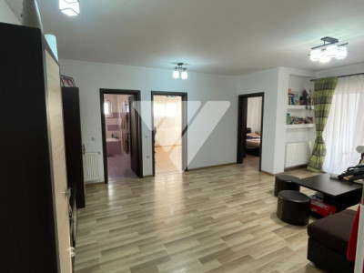 Aprtament 3 camere, 90 mp,mobilat de inchiriat , Calea Cisnadiei