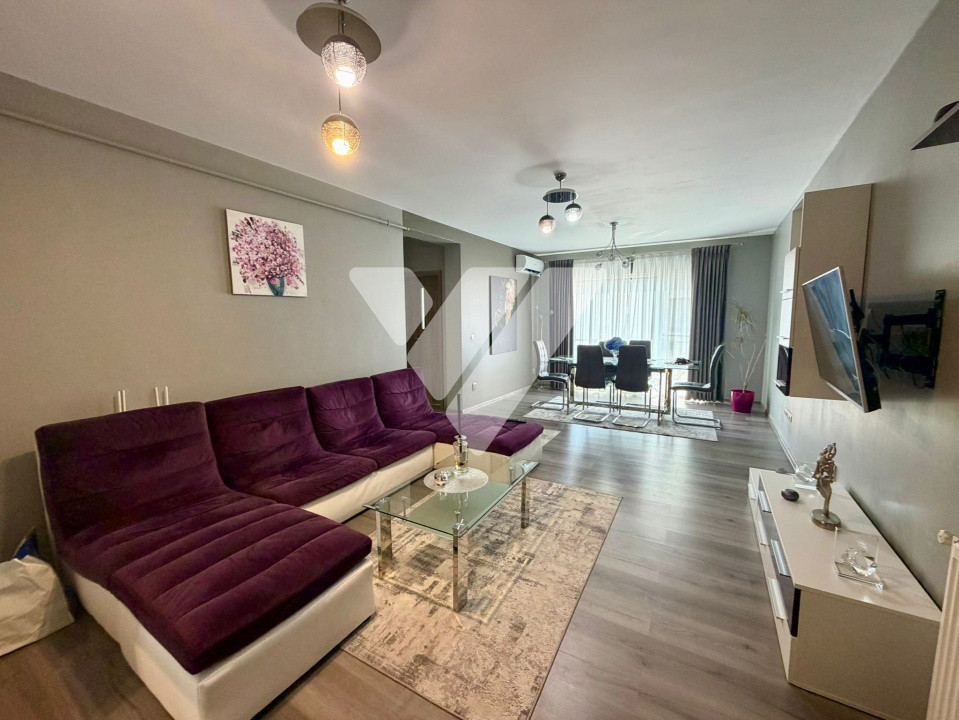 Apartament 2 camere 60 mp mobilat utilat parcare Arhitecților Sibiu