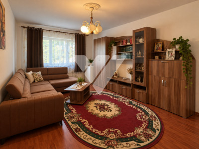 Apartament 3 camere decomandat 72mp mobilat pivnita Vasile Aaron Sibiu