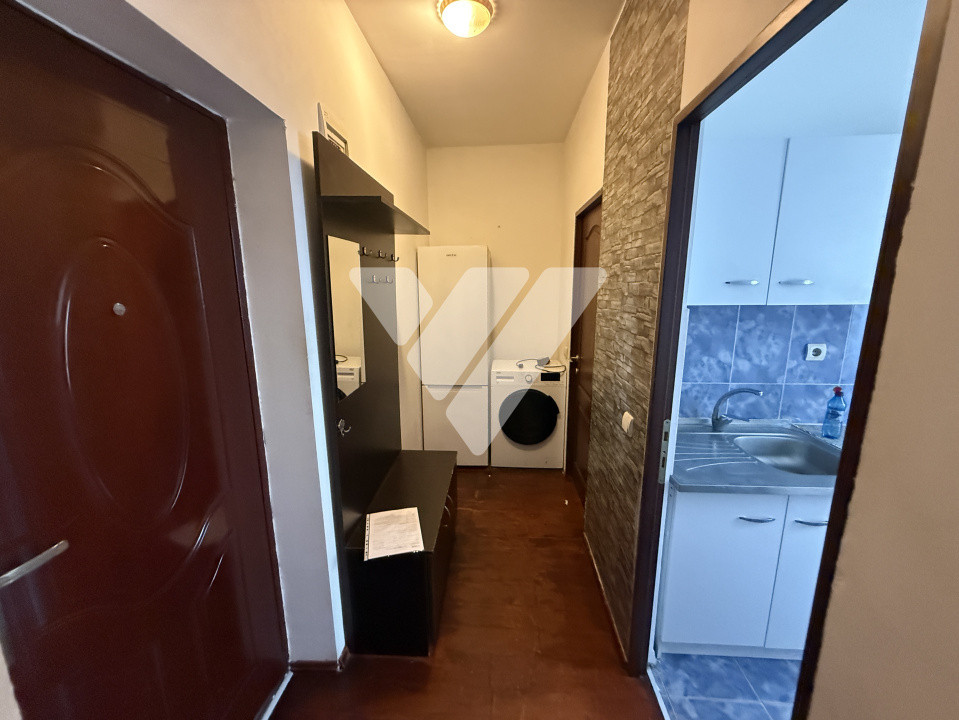 Garsoniera decomandata - Mobilată - Zona Turnișor Sibiu