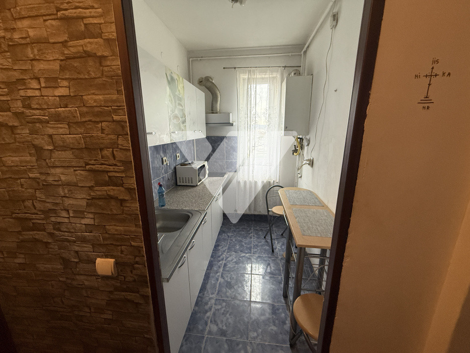 Garsoniera decomandata - Mobilată - Zona Turnișor Sibiu