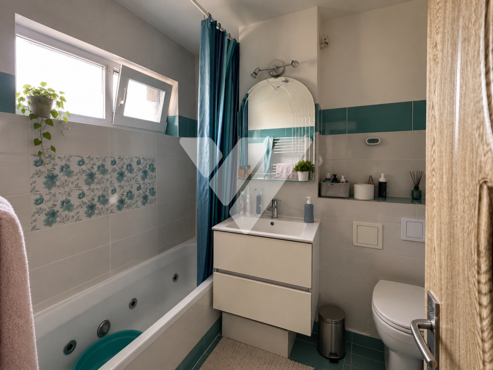 Apartament 2 camere 47mp mobilat etaj 1 balcon boxa Siretului Sibiu
