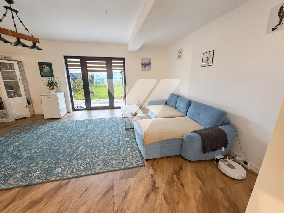 Casa duplex 4 camere mobilat, teren 254 mp Șura Mică Sibiu