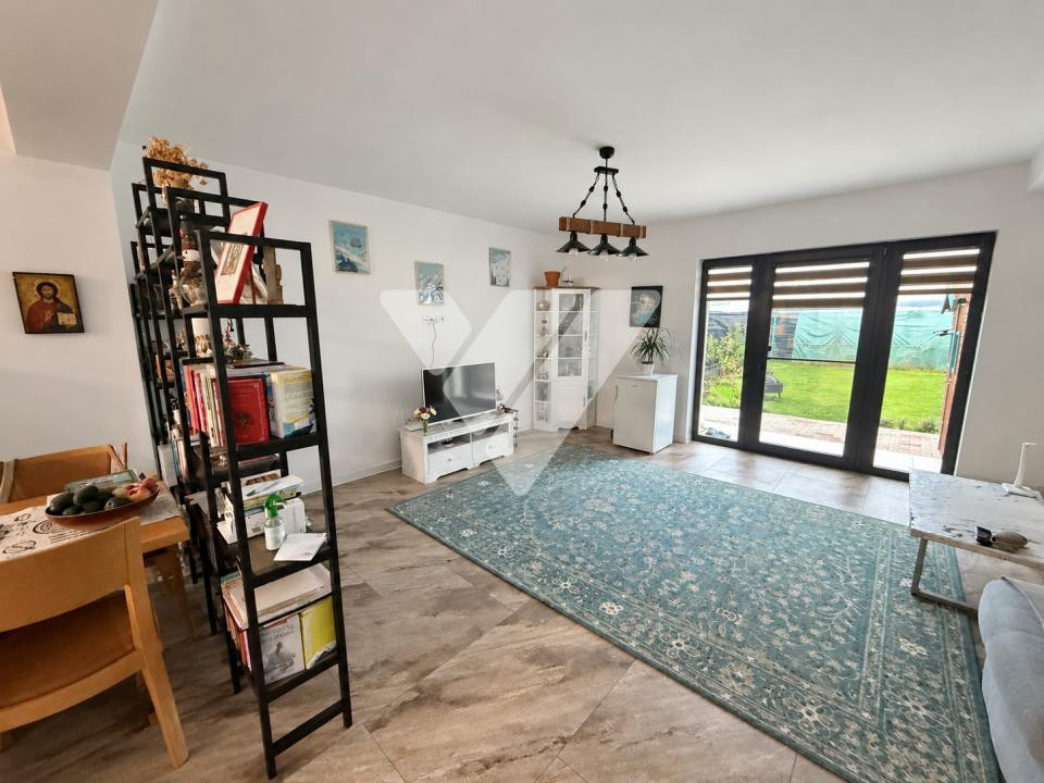 Casa duplex 4 camere mobilat, teren 254 mp Șura Mică Sibiu