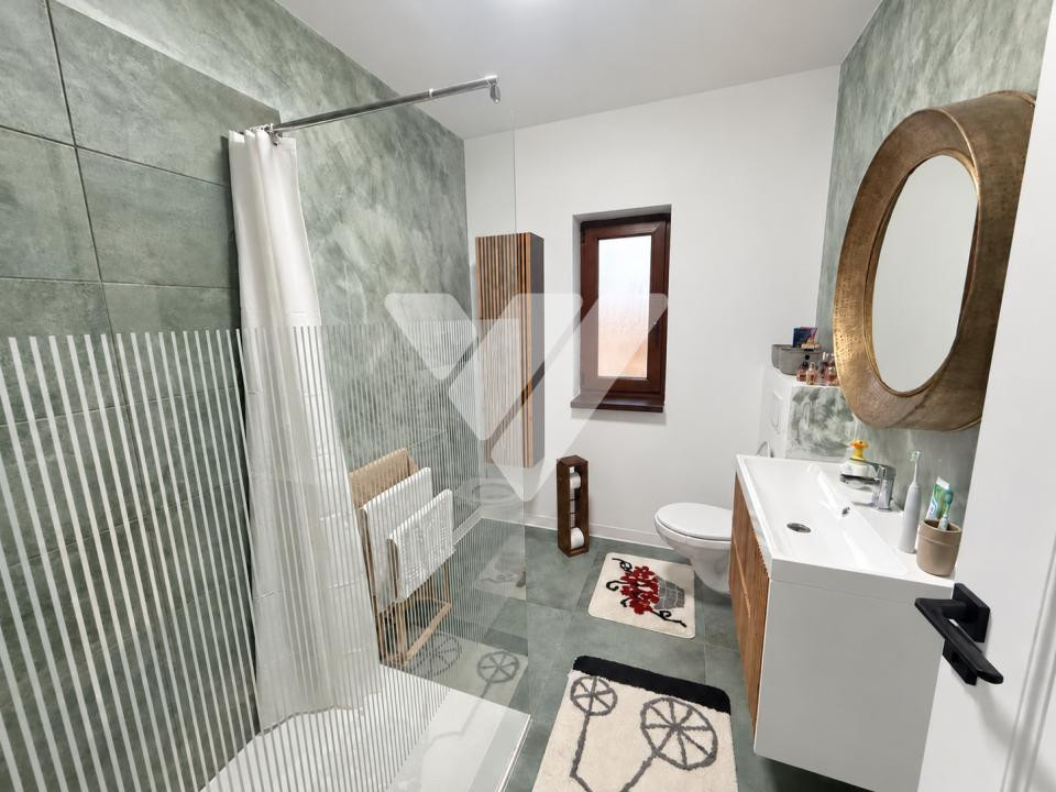Casa duplex 4 camere mobilat, teren 254 mp Șura Mică Sibiu