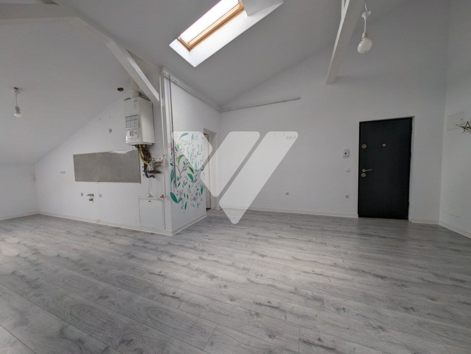 Apartament spatios tip Mansarda - 75 mp- zona Triajului Selimbar.