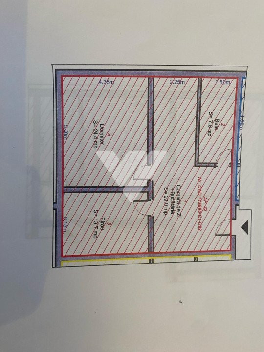 Apartament spatios tip Mansarda - 75 mp- zona Triajului Selimbar.