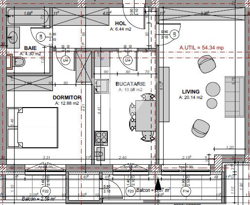 Apartament 2 camere LA CHEIE, etaj 2/3 - zona Dedeman/ Doamna Stanca