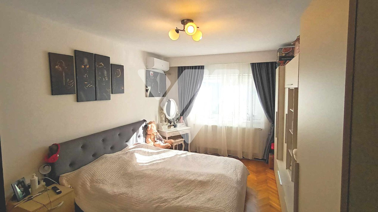 Apartament 2 camere 45 mp utili mobilat zona Terezian, Sibiu