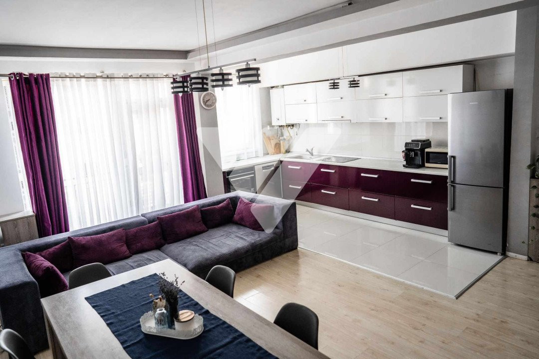 Apartament 3 camere mobilat 78 mp etaj 1 zona Selimbar Sibiu