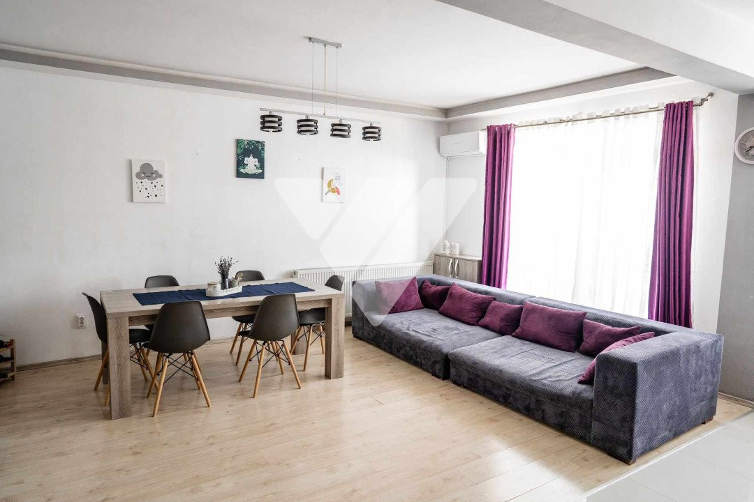 Apartament 3 camere mobilat 78 mp etaj 1 zona Selimbar Sibiu