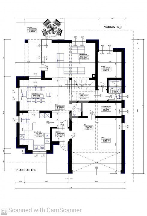 Casa individuala moderna de vanzare 211 mpu utili garaj Selimbar Sibiu