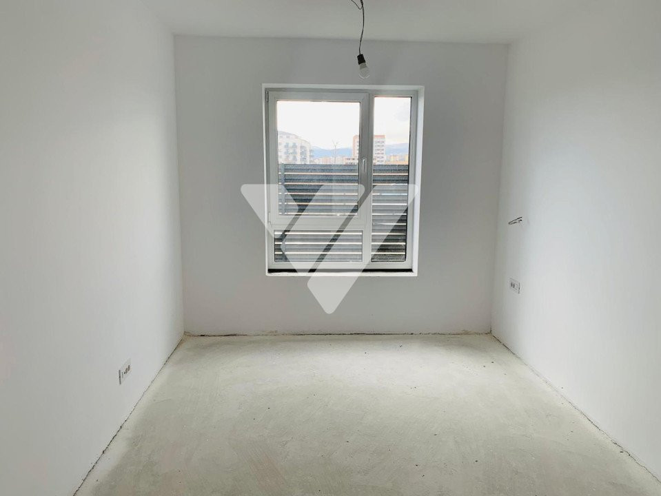 Apartament 3 camere cu gradina 53 mp de vanzare in Sibiu zona Vest 