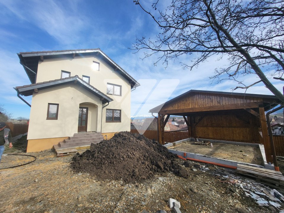 Casa individuala cu demisol, pivnita, carport - Sibiu, Cisnadie