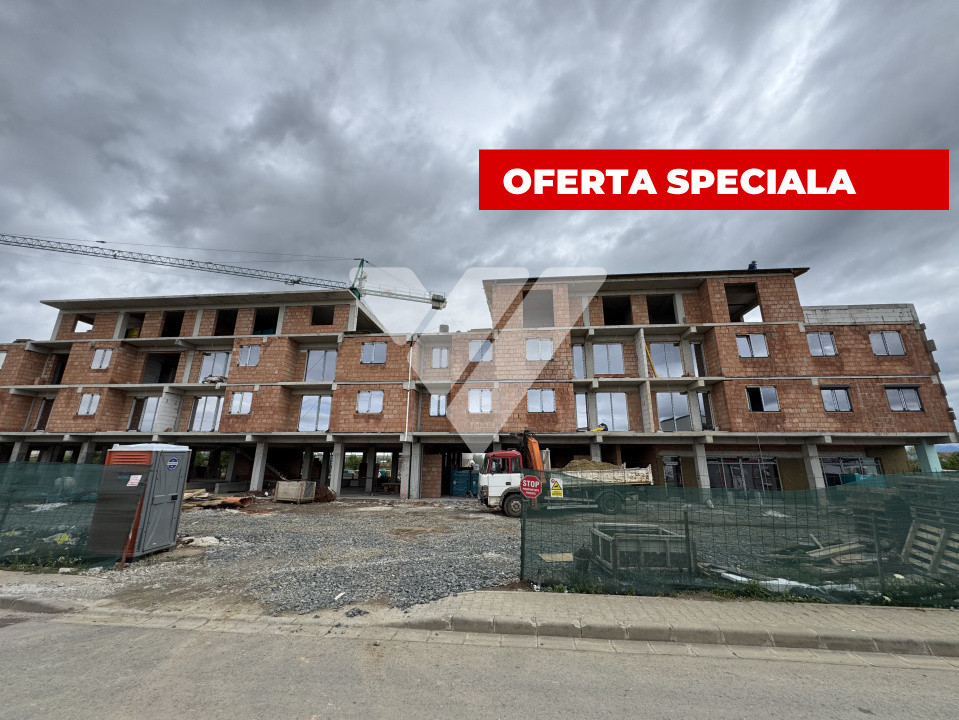 Apartament 3 camere 60 mp utili etaj 1 de vanzare in Selimbar Sibiu 