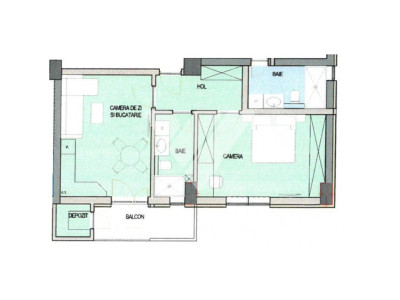 Apartament 2 camere boxa balcon si parcare - Doamna Stanca 