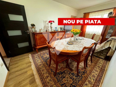 Apartament 3 camere 2 bai mobilat si utilat – Selimbar Pictor Brana