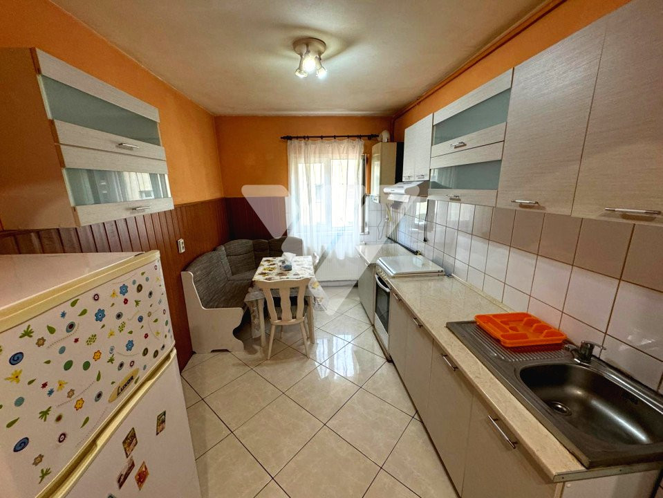 Apartament 2 camere mobilat, decomandat 50 mp utili - zona Milea Sibiu