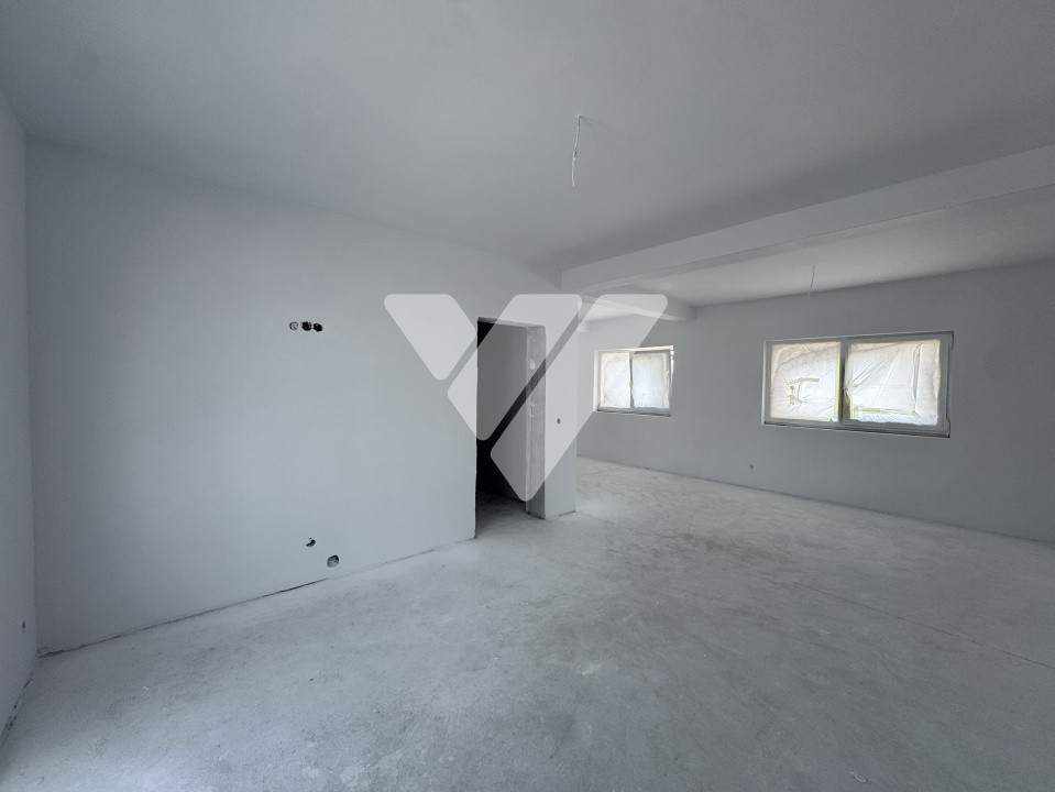 Casa tip duplex 4 camere 2 bai si teren 300 mp - Sura Mica Sibiu