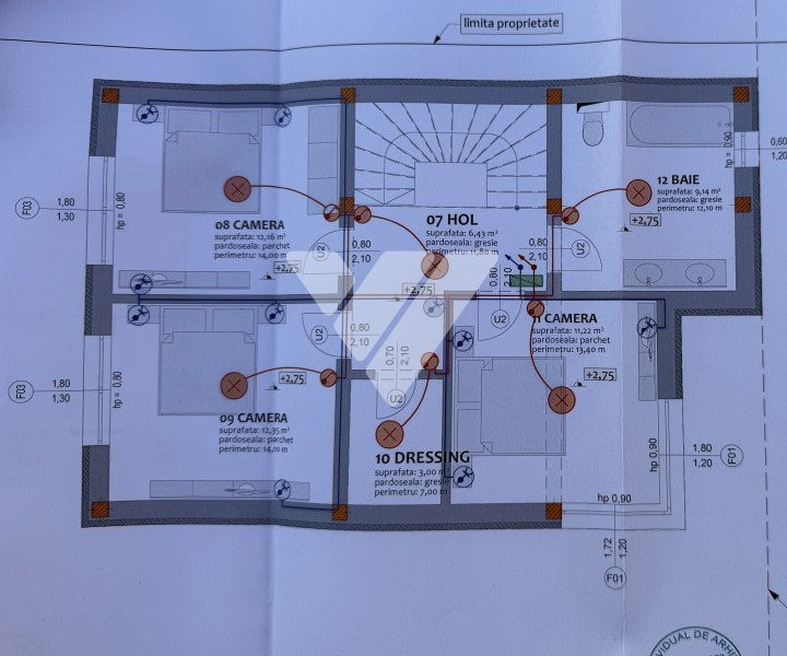 Casa individuala 4 camere 2 bai teren 284 mp in Cristian Sibiu