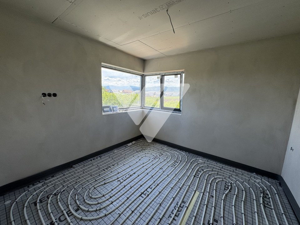 Casa individuala 4 camere 2 bai teren 284 mp in Cristian Sibiu