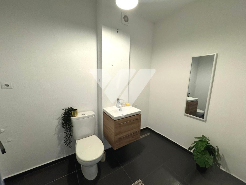 Apartament 2 camere decomandat, 49.5 mp parter parcare Șelimbar