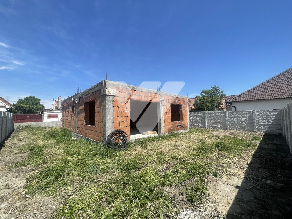 Teren cu Autorizație de construcție - Casa la rosu în Cristian, Sibiu