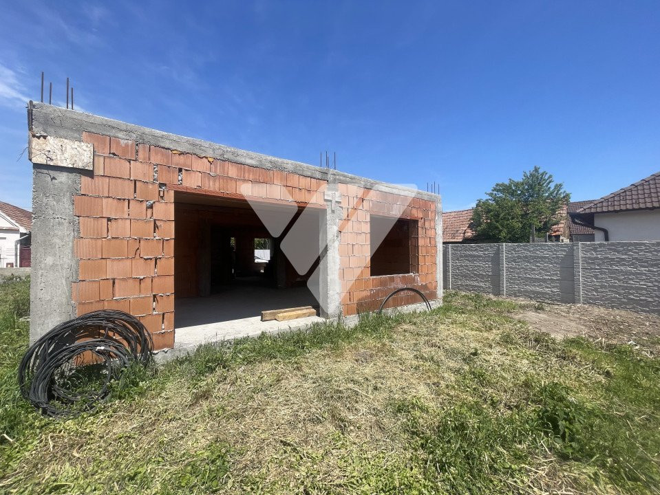 Teren cu Autorizație de construcție - Casa la rosu în Cristian, Sibiu