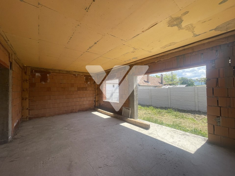 Teren cu Autorizație de construcție - Casa la rosu în Cristian, Sibiu