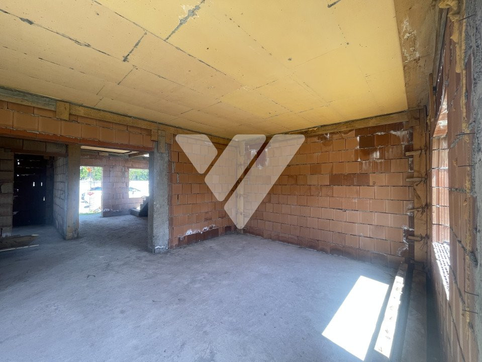 Teren cu Autorizație de construcție - Casa la rosu în Cristian, Sibiu