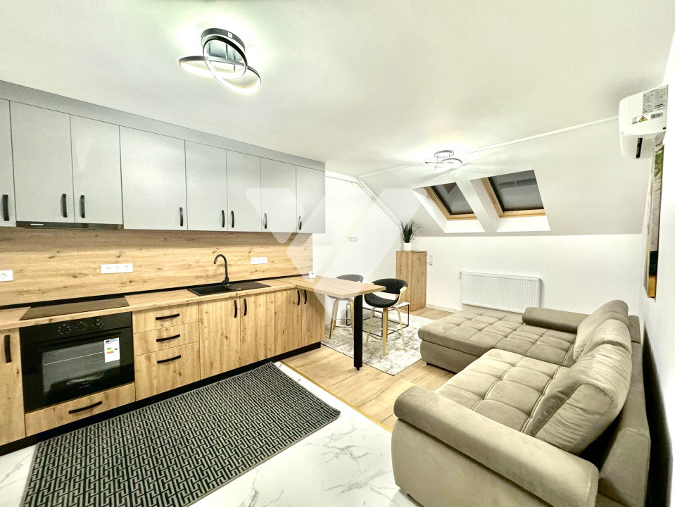 Apartament 2 camere 42 mp mobilat, lift zona Lazaret Sibiu