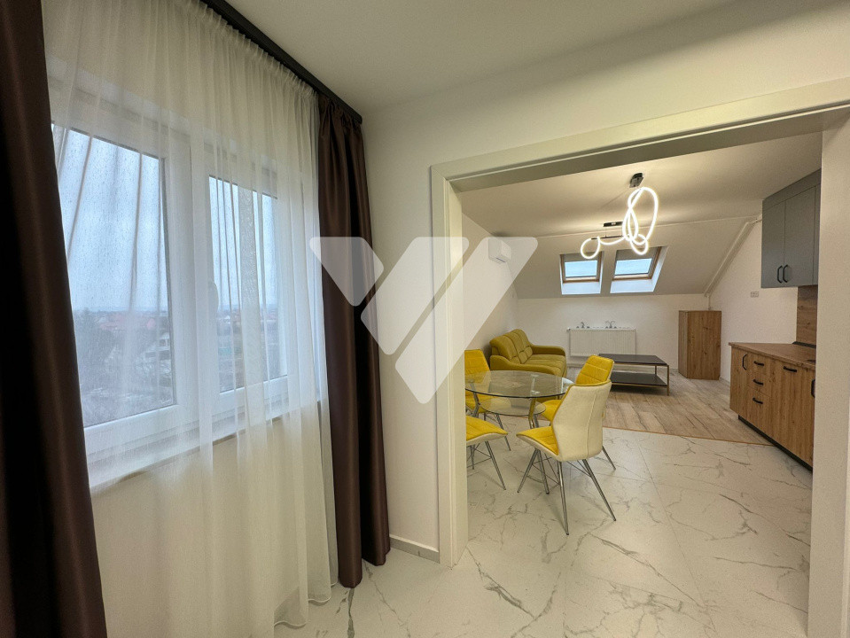 Apartament nou 2 camere mobilat 46mp, bloc cu lift – Lazaret Sibiu