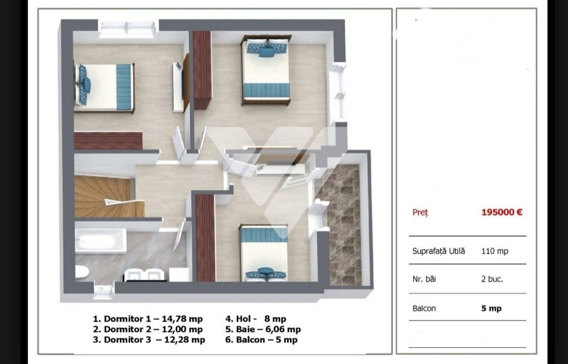 Casa noua 4 camere cu teren liber 212 mp in Selimbar Sibiu