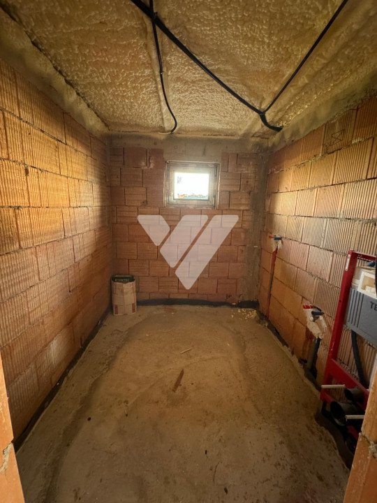 Casa individuala 4 camere 2 bai la cheie teren 500 mp Sura Mica Sibiu
