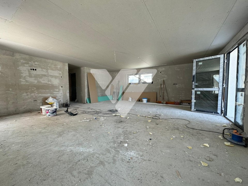 Casa individuala 4 camere 2 bai la cheie teren 500 mp Sura Mica Sibiu