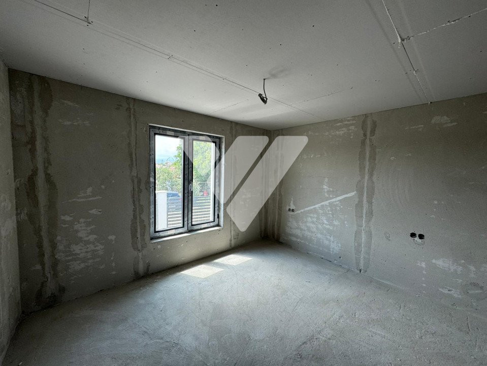 Casa individuala 4 camere 2 bai la cheie teren 500 mp Sura Mica Sibiu