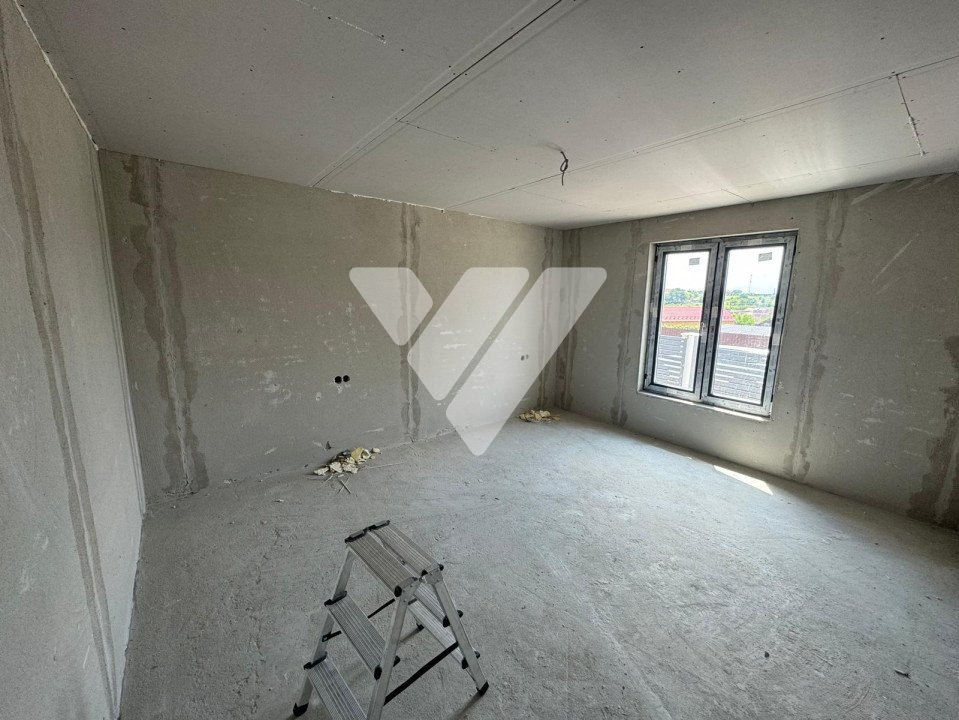 Casa individuala 4 camere 2 bai la cheie teren 500 mp Sura Mica Sibiu