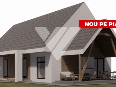 Casa individuala 4 camere 2 bai la cheie teren 500 mp Sura Mica Sibiu