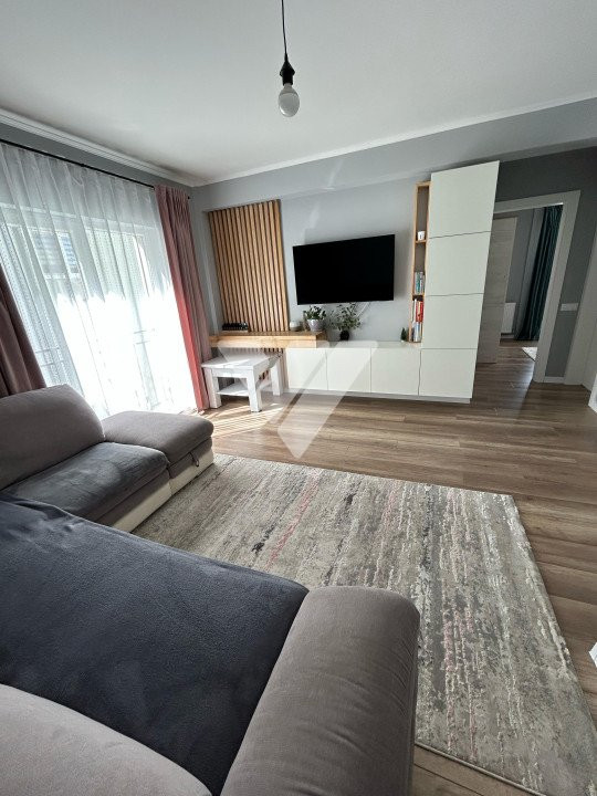 Apartament 3 camere modern mobilat 58 mp + pod in Selimbar Sibiu