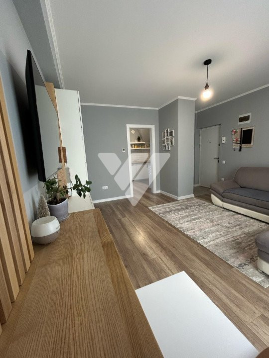 Apartament 3 camere modern mobilat 58 mp + pod in Selimbar Sibiu