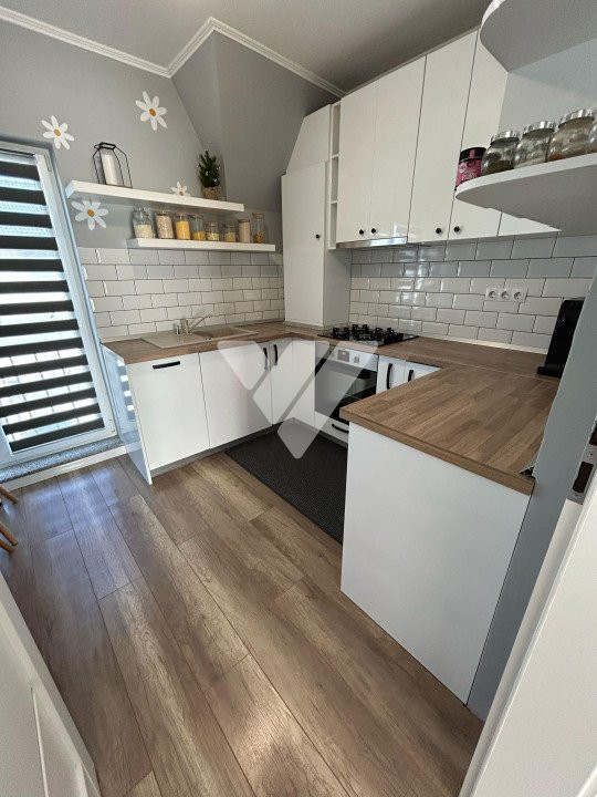 Apartament 3 camere modern mobilat 58 mp + pod in Selimbar Sibiu