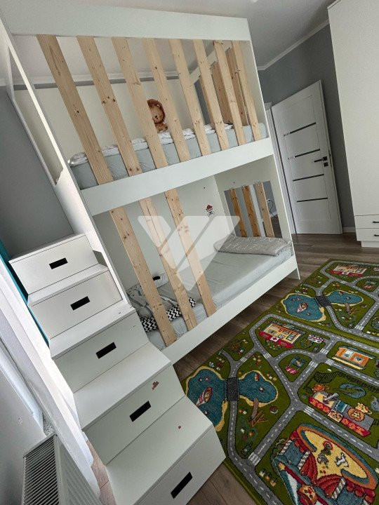 Apartament 3 camere modern mobilat 58 mp + pod in Selimbar Sibiu