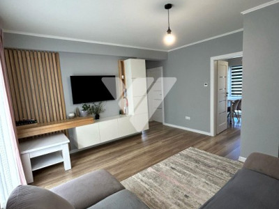 Apartament 3 camere modern mobilat 58 mp + pod in Selimbar Sibiu