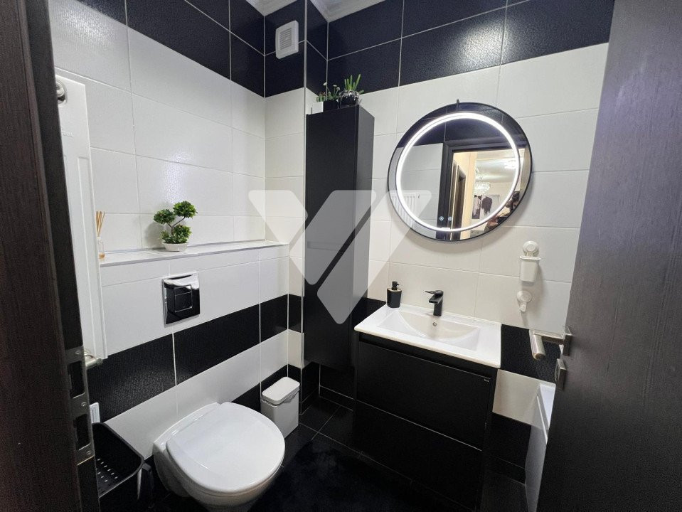 Apartament modern 3 camere 2 bai de inchiriat - zona Garii Sibiu