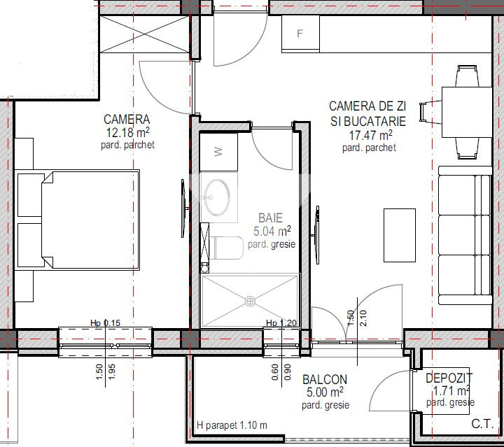 Apartament NOU 2 camere etaj 2 la cheie - Lacul lui Binder Sibiu