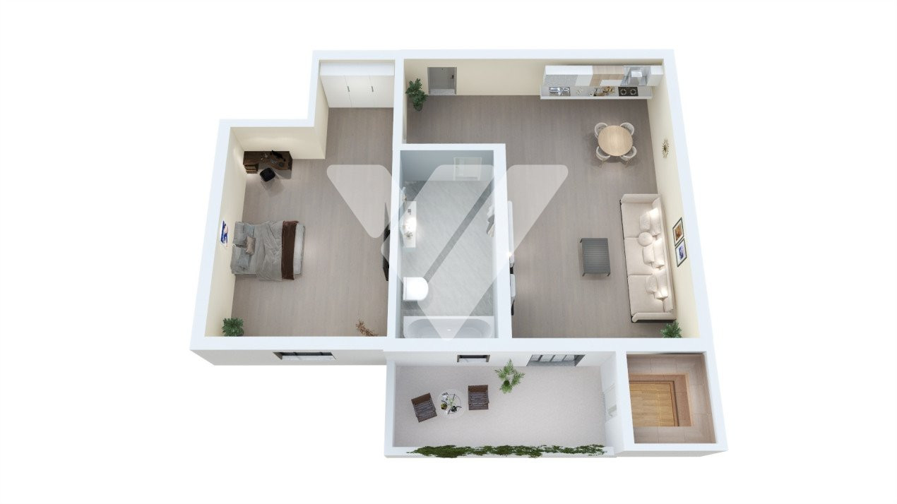 Apartament NOU 2 camere etaj 2 la cheie - Lacul lui Binder Sibiu