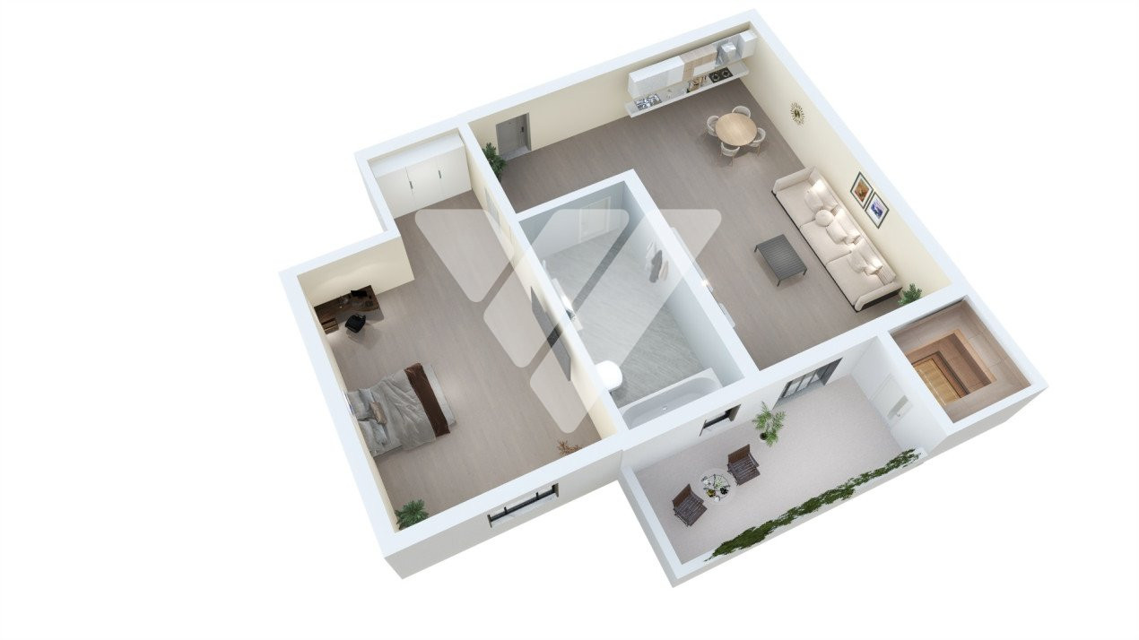 Apartament 2 camere 40 mp la cheie etaj 1 lift - Lacul lui Binder 