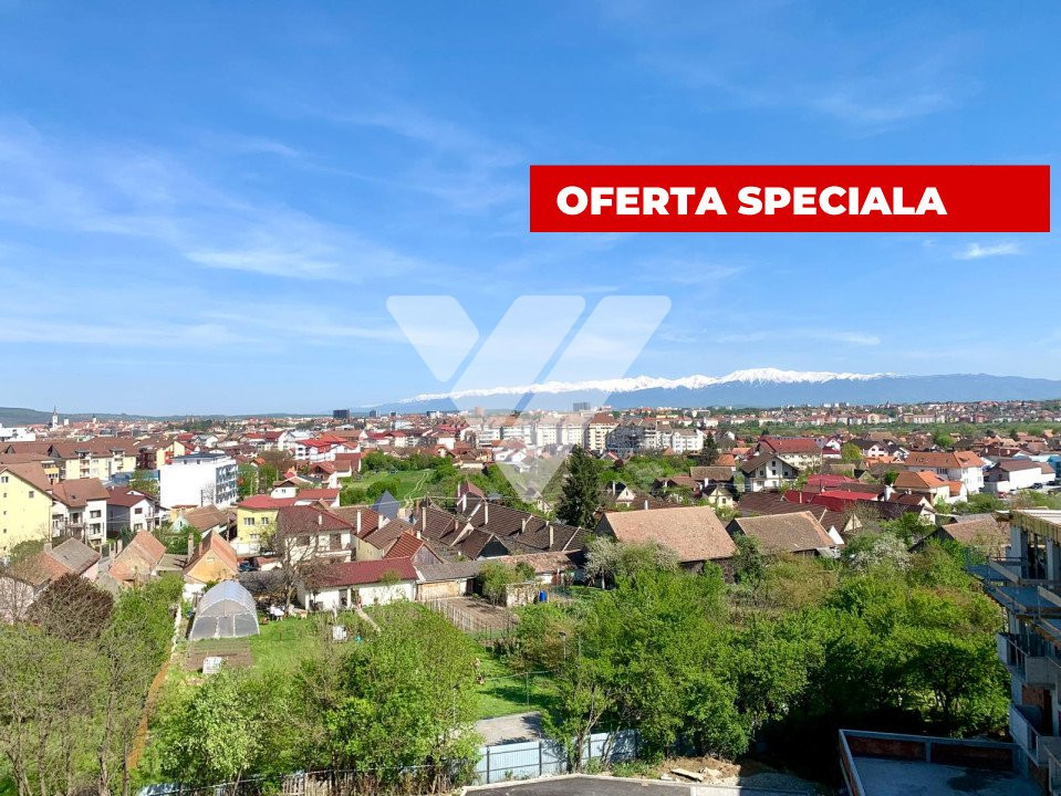  Apartament 2 camere etaj 3/4 cu priveliste spre oras zona Turnisor 