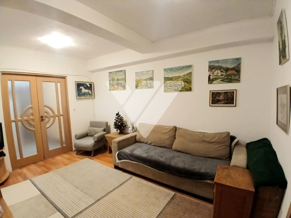 Apartament 2 camere mobilat si balcon 10 mp etaj 1 zona Tilisca Sibiu